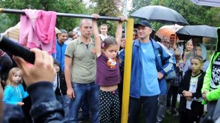 Six years old girl does 26 pull ups!