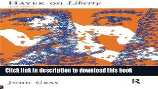 Read Hayek on Liberty, 3rd Edition  Ebook Free