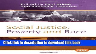 Read Social Justice, Poverty and Race: Normative and Empirical Points of View (Studies in