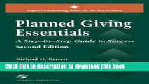 Download Planned Giving Essentials: A Step by Step Guide to Success (2nd Edition) (Aspen s Fund