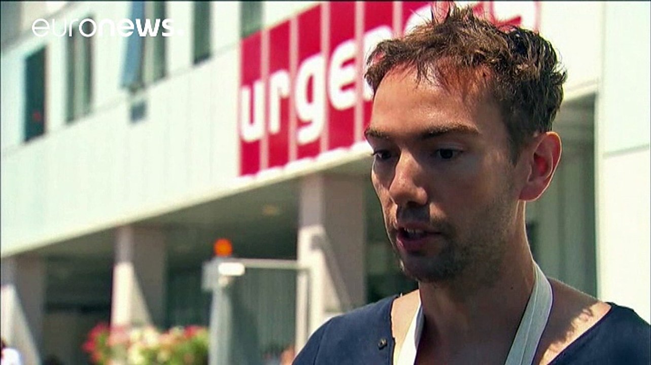 Man injured in Nice describes escape