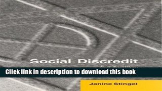 Read Social Discredit: Anti-Semitism, Social Credit, and the Jewish Response (McGill-Queen s