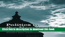 Read Politics in the New South: Representation of African Americans in Southern State Legislatures