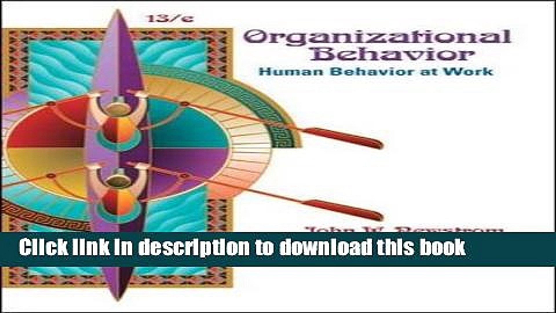 [PDF] Organizational Behavior: Human Behavior at Work  Read Online