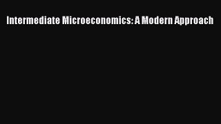 Popular book Intermediate Microeconomics: A Modern Approach