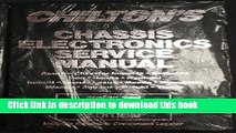 Read Chilton s Chassis Electronics Service Manual/ Acura, Chrysler Imports, Daihatsu, Geo, Honda,