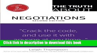 Read The Truth About Negotiations (2nd Edition)  Ebook Free