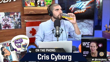 Cris Cyborg Talks Grueling Weight Cut to 140 Pounds: "Its the Worst"