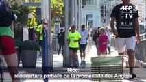 Nice: ouverture partielle de la promenade des Anglais