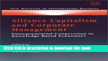 [PDF] Alliance Capitalism and Corporate Management: Entrepreneurial Cooperation in Knowledge Based