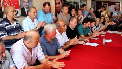 CHP İLÇE BAŞKANI SERTAN OCAKÇI DARBE AÇIKLAMASI