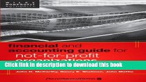 Read Financial and Accounting Guide for Not-for-Profit Organizations  Ebook Free