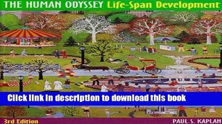Read The Human Odyssey: Life-Span Development (with InfoTrac) Ebook Free