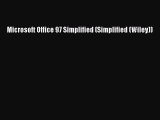 EBOOK ONLINE Microsoft Office 97 Simplified (Simplified (Wiley))#  BOOK ONLINE