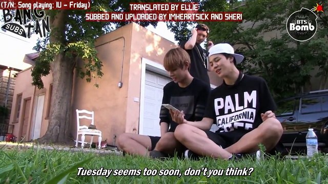 [ENG] 140809 BOMB: Friday & Some with BTS