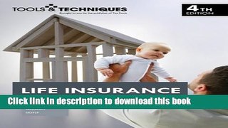 Read Tools   Techniques of Life Insurance Planning, 4th edition  Ebook Online
