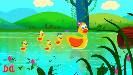 Five Little Ducks Mama Duck's Birthday Nursery Rhyme