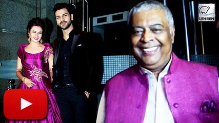 Divyanka Tripathi's Reel DAD Wish Her On Marriage | Wedding RECEPTION