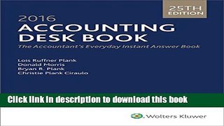 Read Accounting Desk Book (2016)  Ebook Free