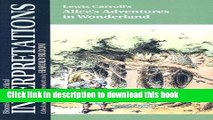 Download Books Alice s Adventures in Wonderland (Bloom s Modern Critical Interpretations