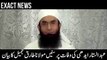 Latest Bayan Of Maulana Tariq Jameel On Abdul Sattar Edhi Death
