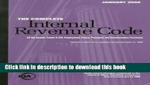 Read The Complete Internal Revenue Code: January 2000 (Complete Internal Revenue Code Winter)