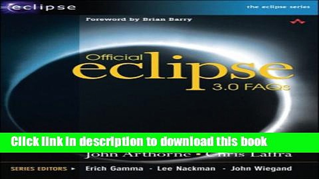 [PDF] Official Eclipse 3.0 FAQs Download Online