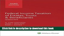 Download Federal Income Taxation of Estates, Trusts   Beneficiaries (2015)  Ebook Online