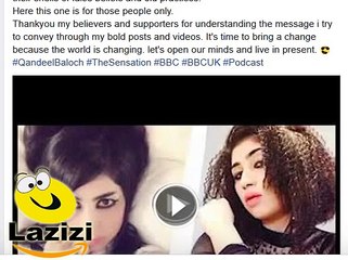 Last Post and Comment on Qandeel Baloch Before Dying