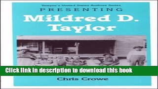 Read Young Adult Authors Series: Presenting Mildred D. Taylor PDF Online