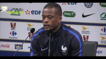 Patrice Evra Interview about match England vs Iceland - Euro 2016 France