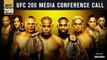 UFC 200 - Jon Jones and Cormier Argue, Brock Lesnar joins in!