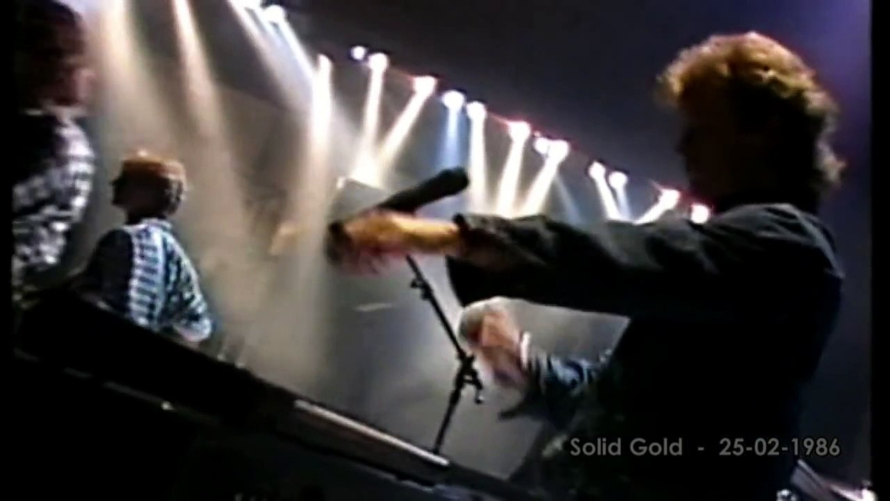 a-ha live - Train of Thoughts  (HD) - Solid Gold / USA - 25-02-1986 *** Live Overdub ****
