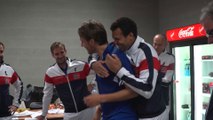 Coupe Davis 2016 #CZEFRA - La minute bleue n°6 - Au coeur des vestiaires
