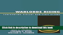 Read Warlords Rising: Confronting Violent Non-State Actors  PDF Online