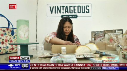 People and Inspiration: Indri dan Kertas-Kertas Bekas #2
