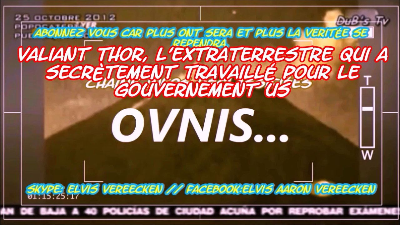 Valiant Thor, l’Extraterrestre qui a secrètement travaillé pour le Gouvernement US