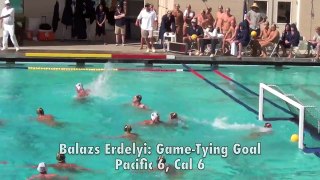 HIGHLIGHTS: Pacific Men's Water Polo at Cal (10-5-13)