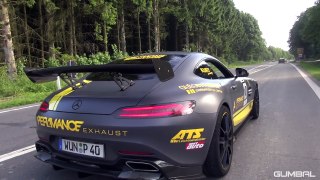 Mercedes-AMG GT S GT4 w/ PER4MANCE Exhaust! Launch Control, Revs, 1/4 Mile Race