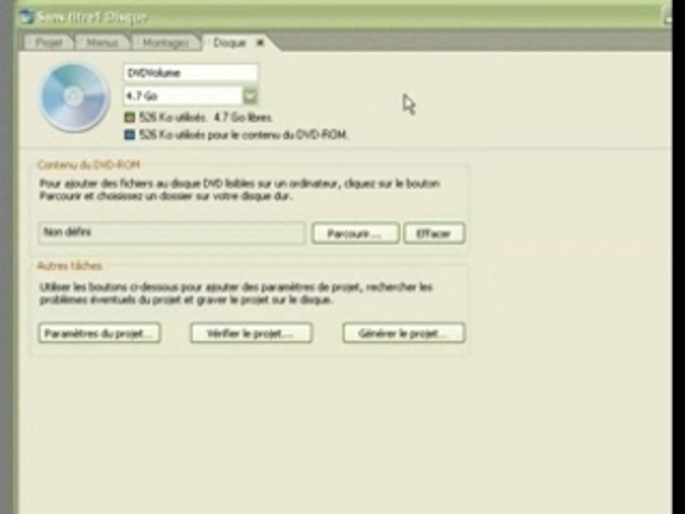Tutorial 2 Partie 1 Adobe encore DVD 1.5