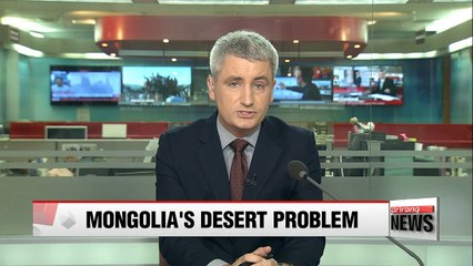 Mongolia and Korea working together to tackle desertification