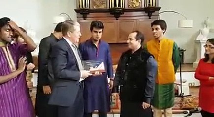 Life Time Achievement Award for Contribution to Music - by Oxford University to Rahat  FAteh Ali Khan