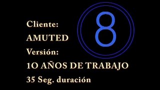 AMUTED - 10 años de trabajo