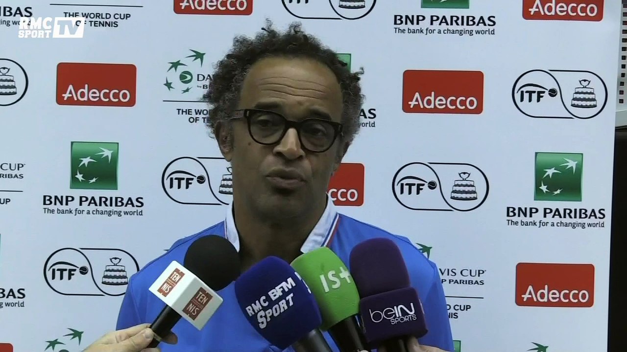 Coupe Davis - Noah a confiance en son double