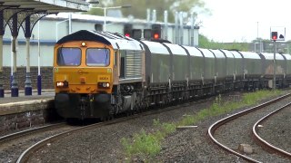 GBRf coal traffic at Kilmarnock & Barassie 20-05-16