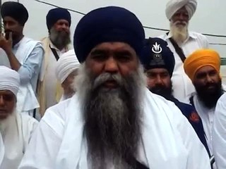 Baba  harnam singh khalsa  on kejriwal