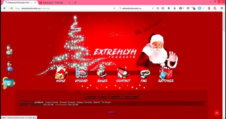 ExtremlymTorrents SNOW THEME ! Merry Xmas 2017