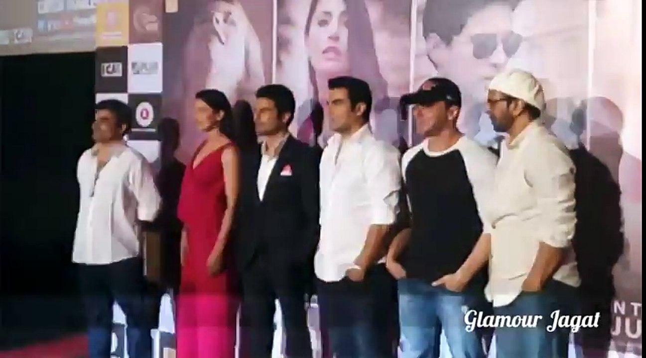 FEVER Team at Trailer Launch _ Rajeev Khandelwal _ Gauhar Khan _ Sohail Khan _ Arbaaz Khan