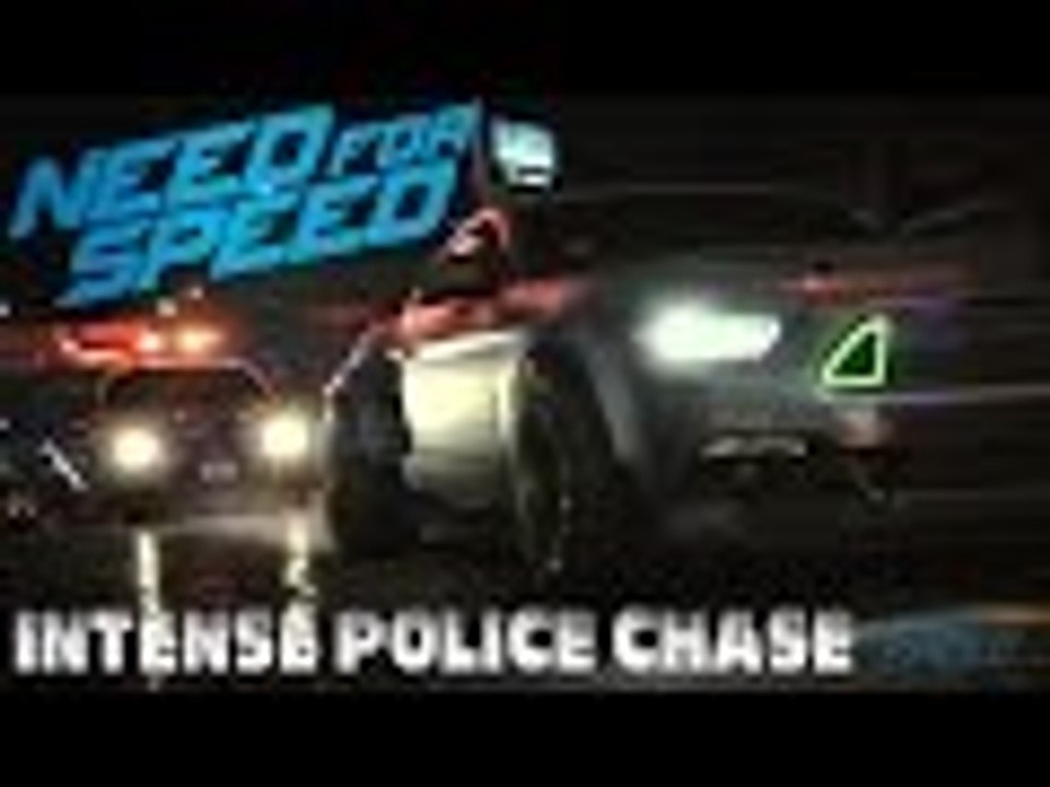 Need For Speed 2015 Intense Police Chase - NFS 2015