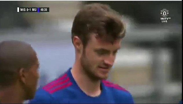 William Keane Goal HD - Wigan Athletic 0-1 Manchester United - 16.07.2016